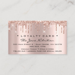 Cartão de Fidelidade 6 Punch Nutrition Health Medi