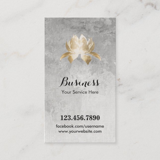 Cartão De Fidelidade A lealdade carda a massagem da meditação da ioga (Frente)