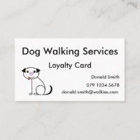 A lealdade de passeio do cão feito sob encomenda