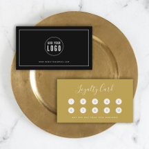 Adicione sua borda branca do logotipo Cor editável