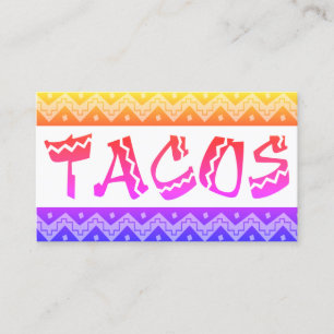 Cartão De Fidelidade arriba tacos (cartão de fidelidade)