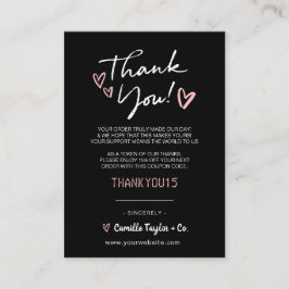 Cartão De Fidelidade Business Obrigado a você e código de desconto | Mo