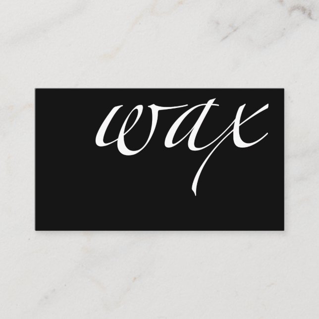 Cartão De Fidelidade Cera: Cartão-fidelidade de cera brasileira/Bikini (Frente)