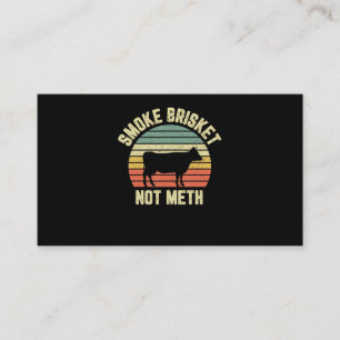 Cartão De Fidelidade Churrasco Engraçado Fumar Brisket Não Novelty Gril
