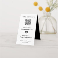 Código QR da Senha de Conexão Wifi do Site da Empr