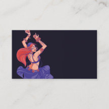 Dança tribal cigana com cimbais