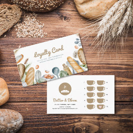 Cartão de Fidelidade de Café da Boho Bakery