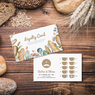 Cartão de Fidelidade de Café da Boho Bakery