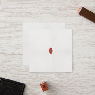 Cartão De Fidelidade design vermelho e castanho sobre fundo branco