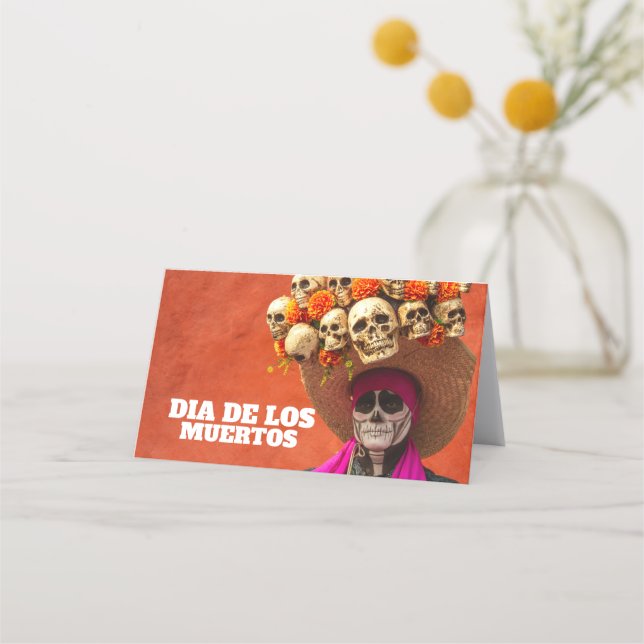Cartão De Fidelidade Dias dos mortos (Frente)