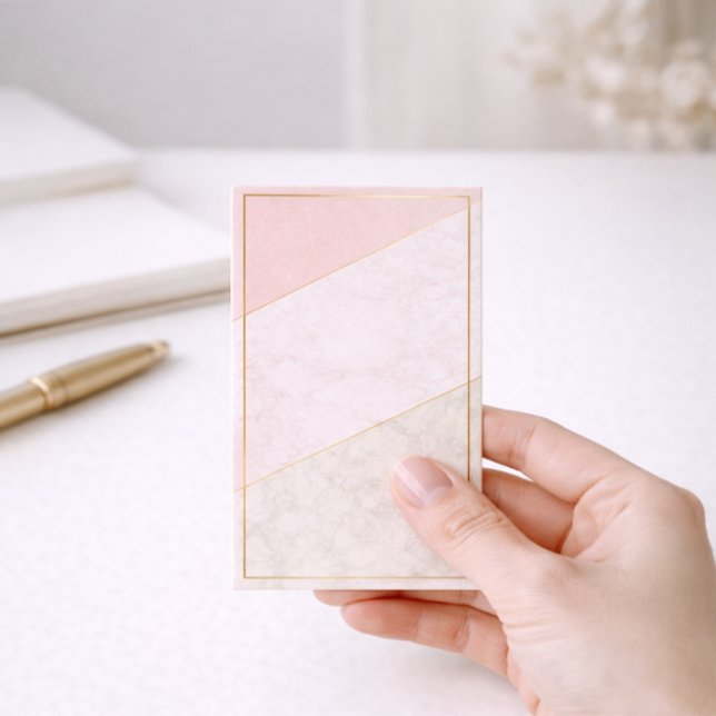Cartão de Fidelidade Elegante em Branco – Design B (Criador carregado)