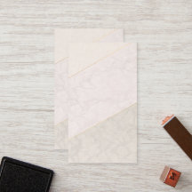 Cartão de Fidelidade Elegante em Branco – Marfim e
