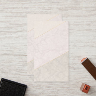 Cartão de Fidelidade Elegante em Branco – Marfim e