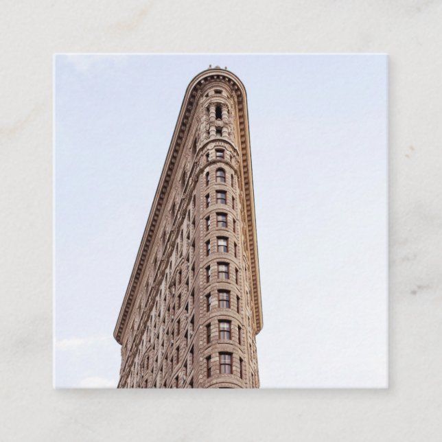 Cartão De Fidelidade Flatiron building  (Frente)