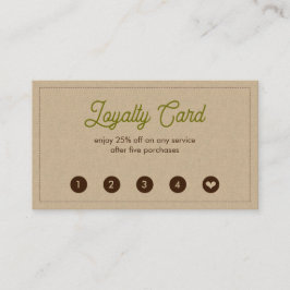 Cartão de Fidelidade Folha Única