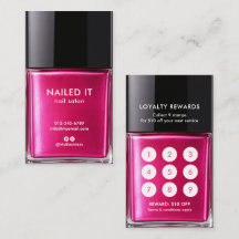 Frasco de Esmalte Rosa Chic para Salão de Unhas