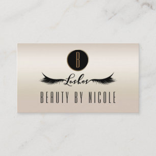 Cartão de Fidelidade Gold Pearl Shimmer Eyelashes