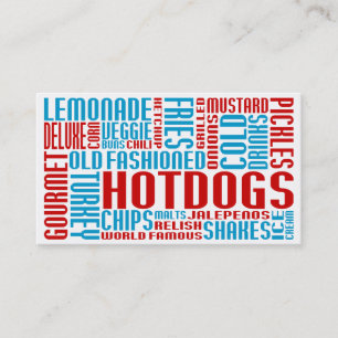 Cartão De Fidelidade hot dogs americanos (chitChat)