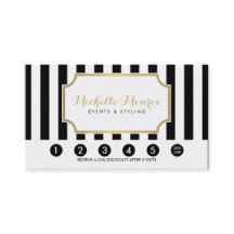 Lealdade a preto e branco elegante Luxe