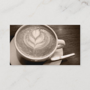 Cartão De Fidelidade lealdade de amor ao café