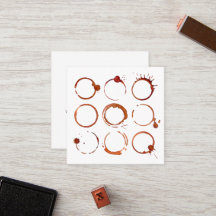 Lealdade de café minimalista moderna e elegante do