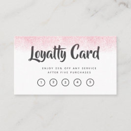 Cartão De Fidelidade Lite rosa, Lite, Beleza Salon