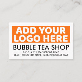 Cartão De Fidelidade Logotipo de empresa Cores de Marca simples