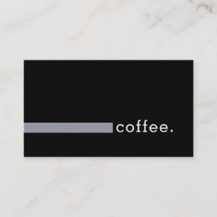 Cartão De Fidelidade Loyalty Café Punch Modern Manatee