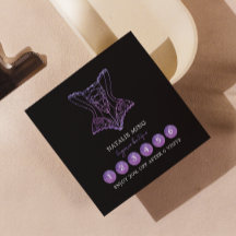 Loyalty Card Business Lace Lingerie Boutique