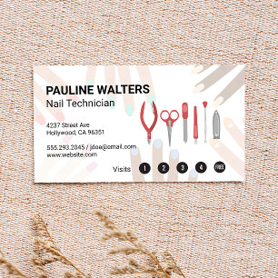 Cartão De Fidelidade Manicured Hands   Loyalty Cards