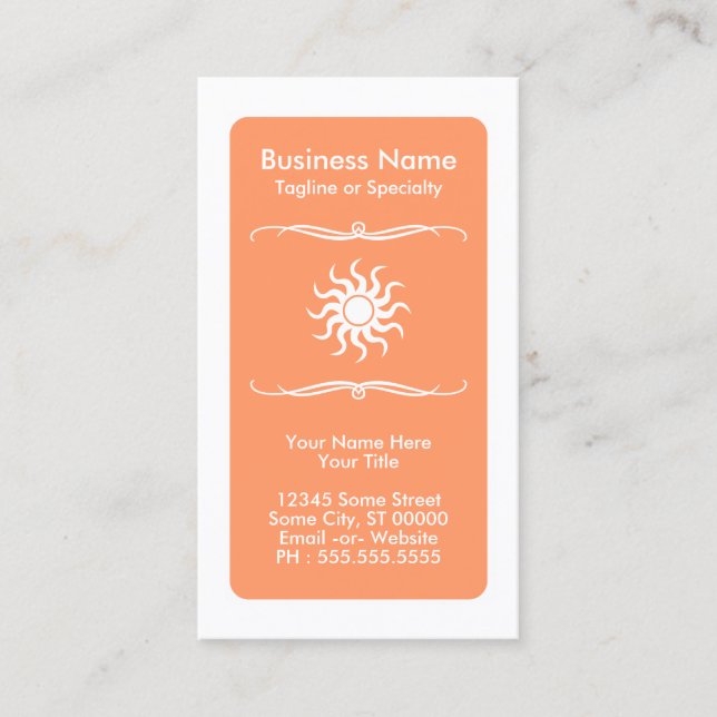 Cartão De Fidelidade mod sun leyalties (Frente)