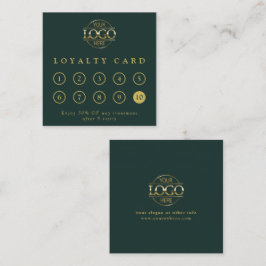 Cartão De Fidelidade Modern Simple Professional Custom Business Logo 