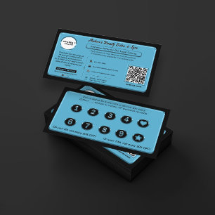 Cartão De Fidelidade O Modern Blue Business Rewards Promo Oferece Clien