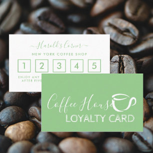 Cartão de Fidelidade para Compro de Café - Ícone C