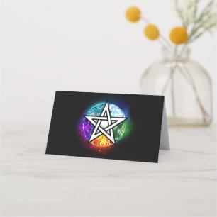Cartão De Fidelidade Pentagrama do Wiccan
