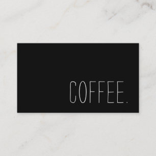 Cartão De Fidelidade Perfurador simples da lealdade da cafetaria