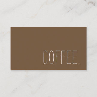 Cartão De Fidelidade Perfurador simples da lealdade da cafetaria