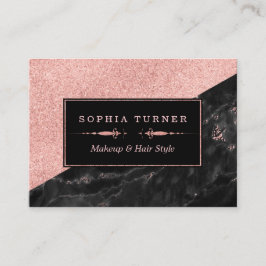 Cartão De Fidelidade Personalizar Stylist do Cabelo Artista do Makeup D