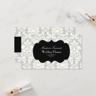 Cartão De Fidelidade PixDezines vintage versailles cores damask/diy