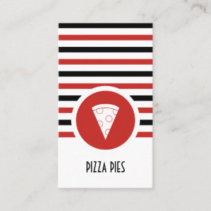 Cartão De Fidelidade Pizza em Fatias com Fatias de Lealdade