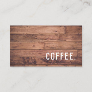 Cartão De Fidelidade Placa de Merda de Café de Lealdade Simples no Chão