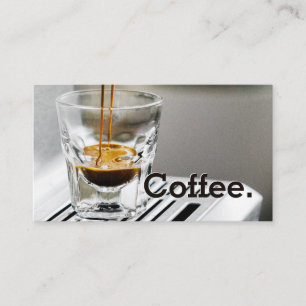 Cartão De Fidelidade Placa de Merda Simples de Café e Café de Feijão