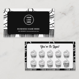 Cartão De Fidelidade Ponto de Recompensa do Compro Café da padaria cupc