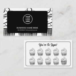 Cartão De Fidelidade Ponto de Recompensa do Compro Café da padaria cupc