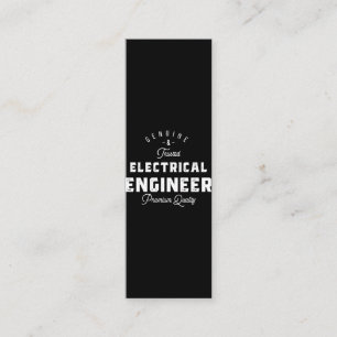 Cartão De Fidelidade Presente para Engenheiro elétrico