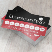 Restaurante Pasta Pizza Black & Red Loyalties
