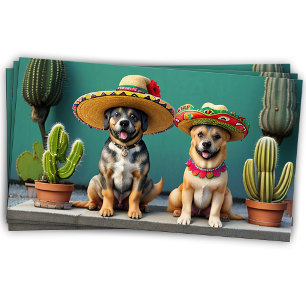 Cartão De Fidelidade sombreros perros
