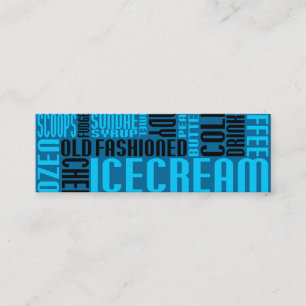 Cartão De Fidelidade sorvete (chat pequeno)