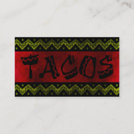Cartão De Fidelidade suporte do taco do arriba (cartão de perfurador da