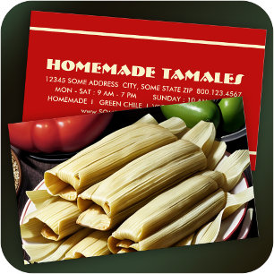 Cartão De Fidelidade tamales casadas